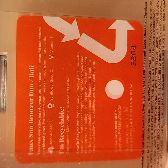 PYT Beauty Faux Sun Bronzer Duo in Bali Vegan - Picture 2 of 3